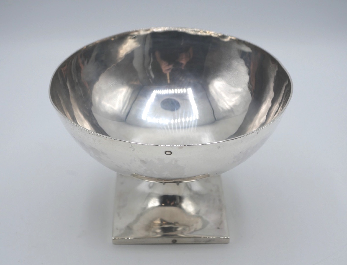 19th Century Solid Silver Cup By Denis Garreau