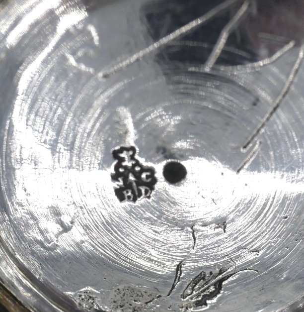 18th Century Solid Silver Tulip Cup-photo-3