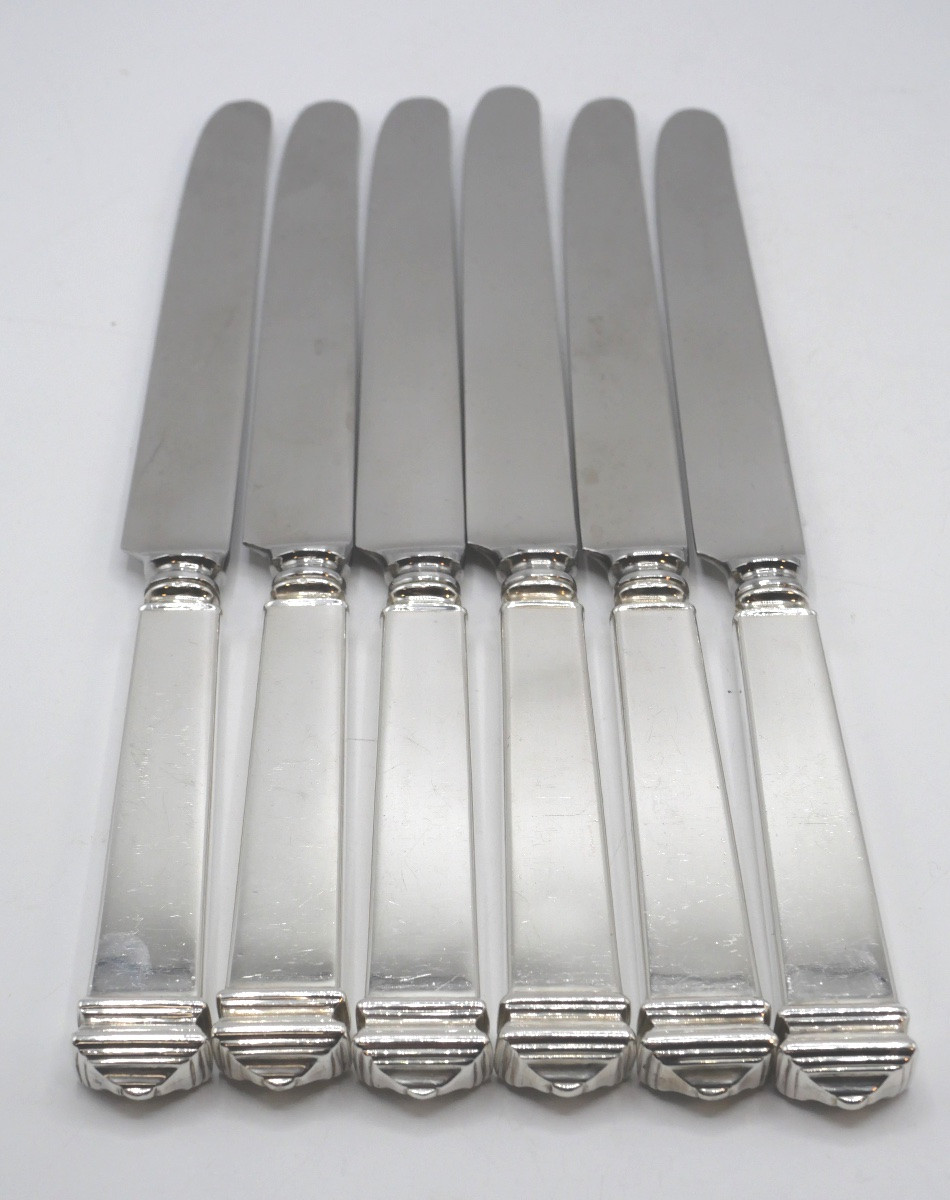 Tiffany 6-piece Sterling Silver Cutlery Set-photo-1