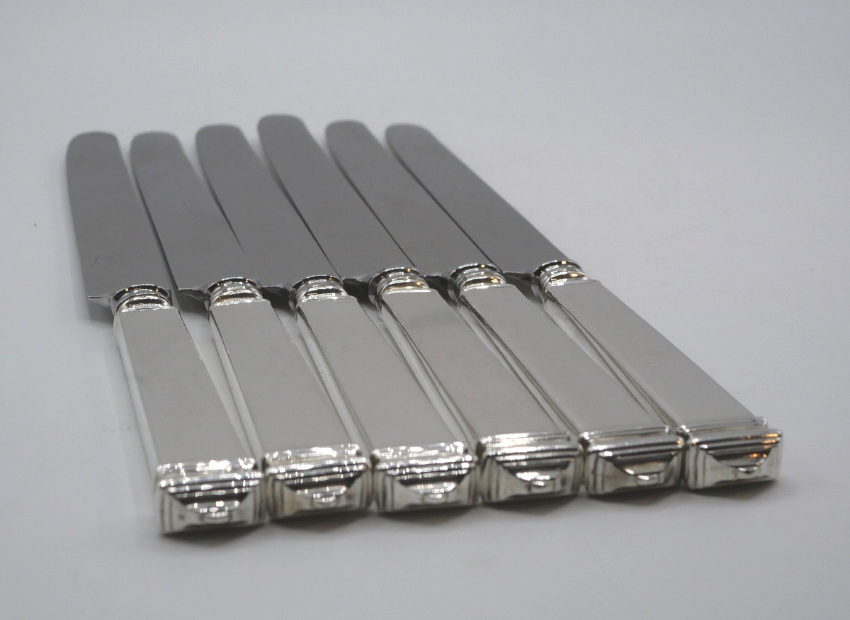 Tiffany 6-piece Sterling Silver Cutlery Set-photo-2