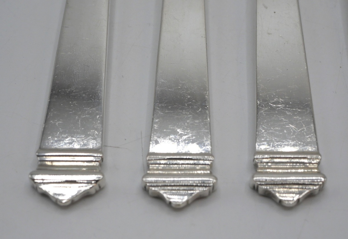 Tiffany 6-piece Sterling Silver Cutlery Set-photo-5