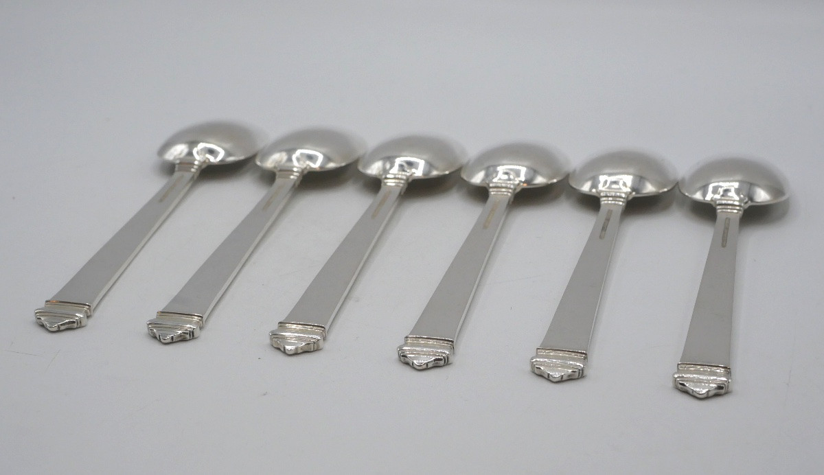 Tiffany 6-piece Sterling Silver Cutlery Set-photo-7