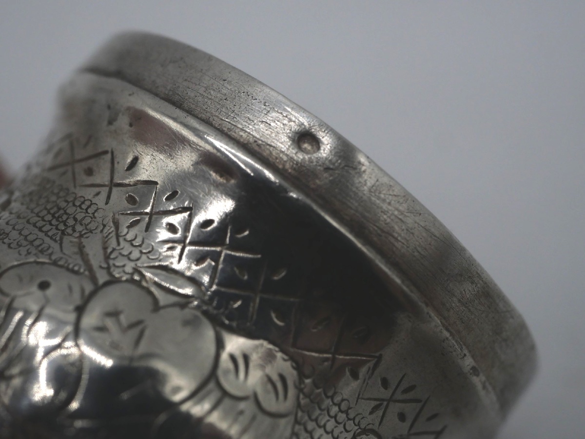 19th Century Solid Silver Vinaigrette-photo-2
