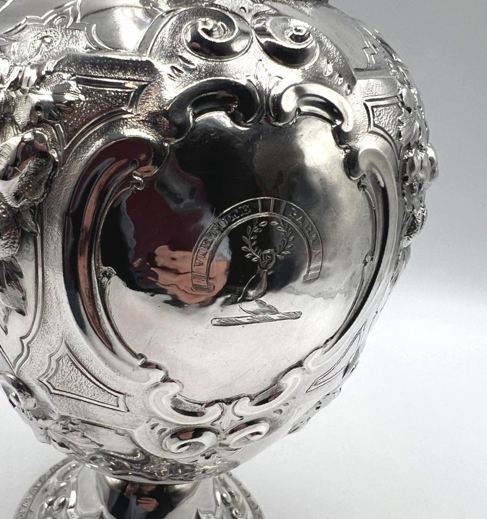 Aiguière en argent massif, Epoque 19ème, Glasgow-photo-4