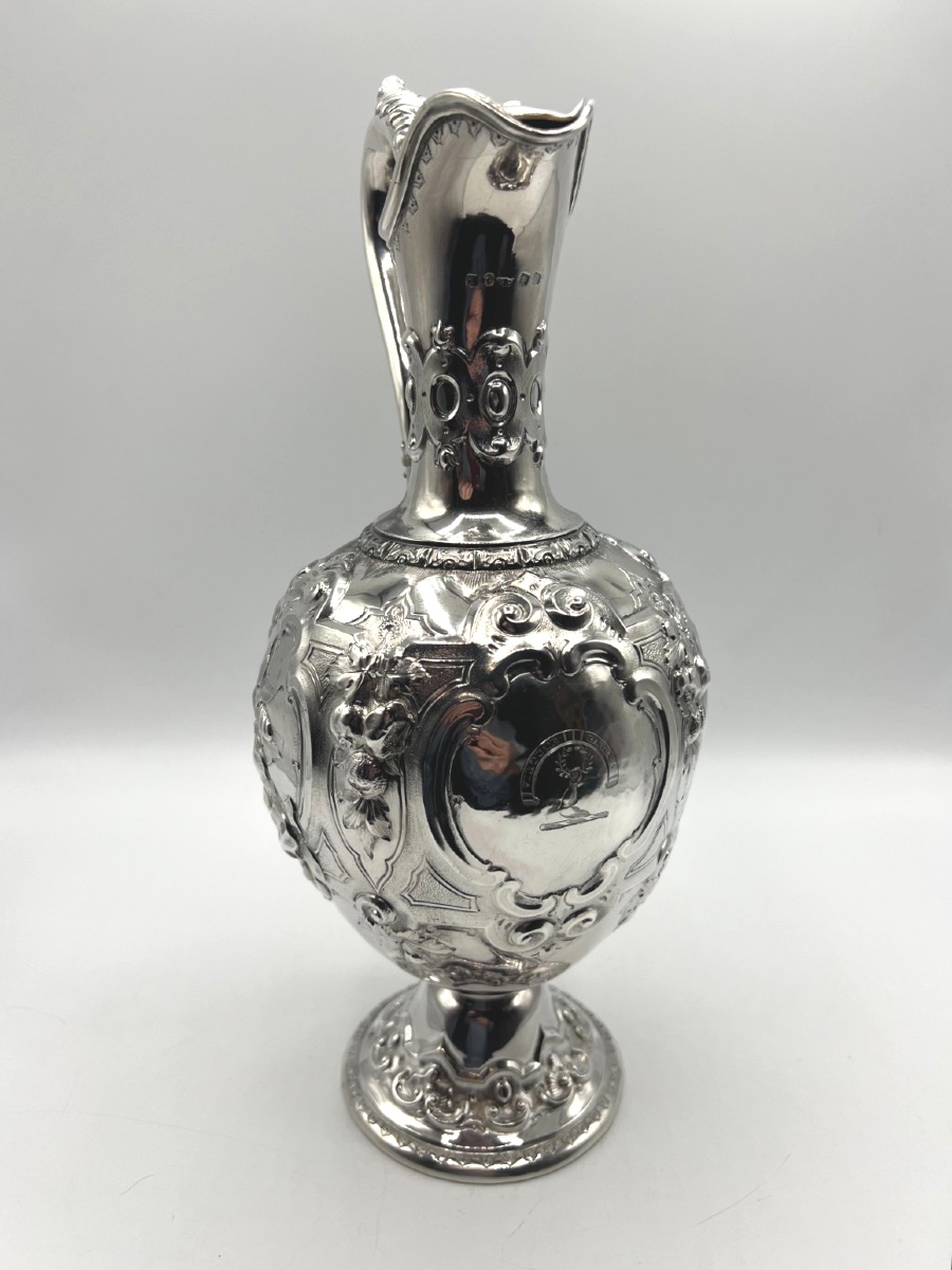 Aiguière en argent massif, Epoque 19ème, Glasgow-photo-1