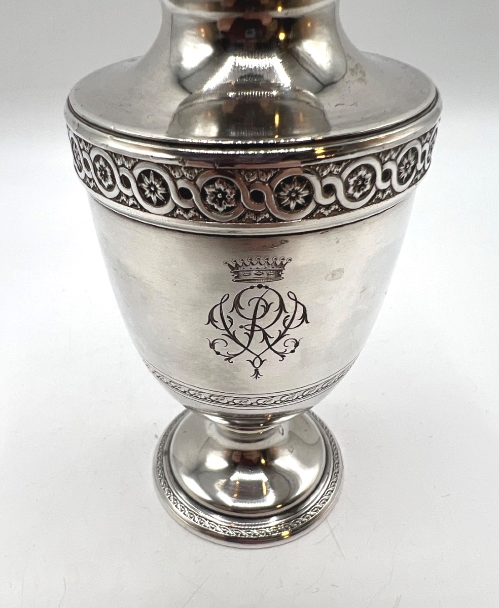 Saupoudoir en argent massif-photo-4