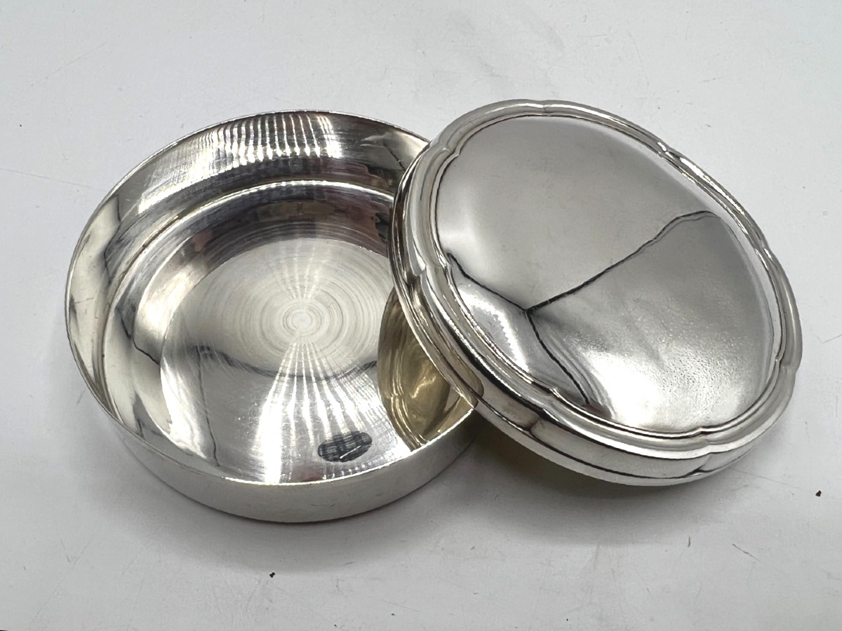 Solid Silver Box By Tétard-photo-4