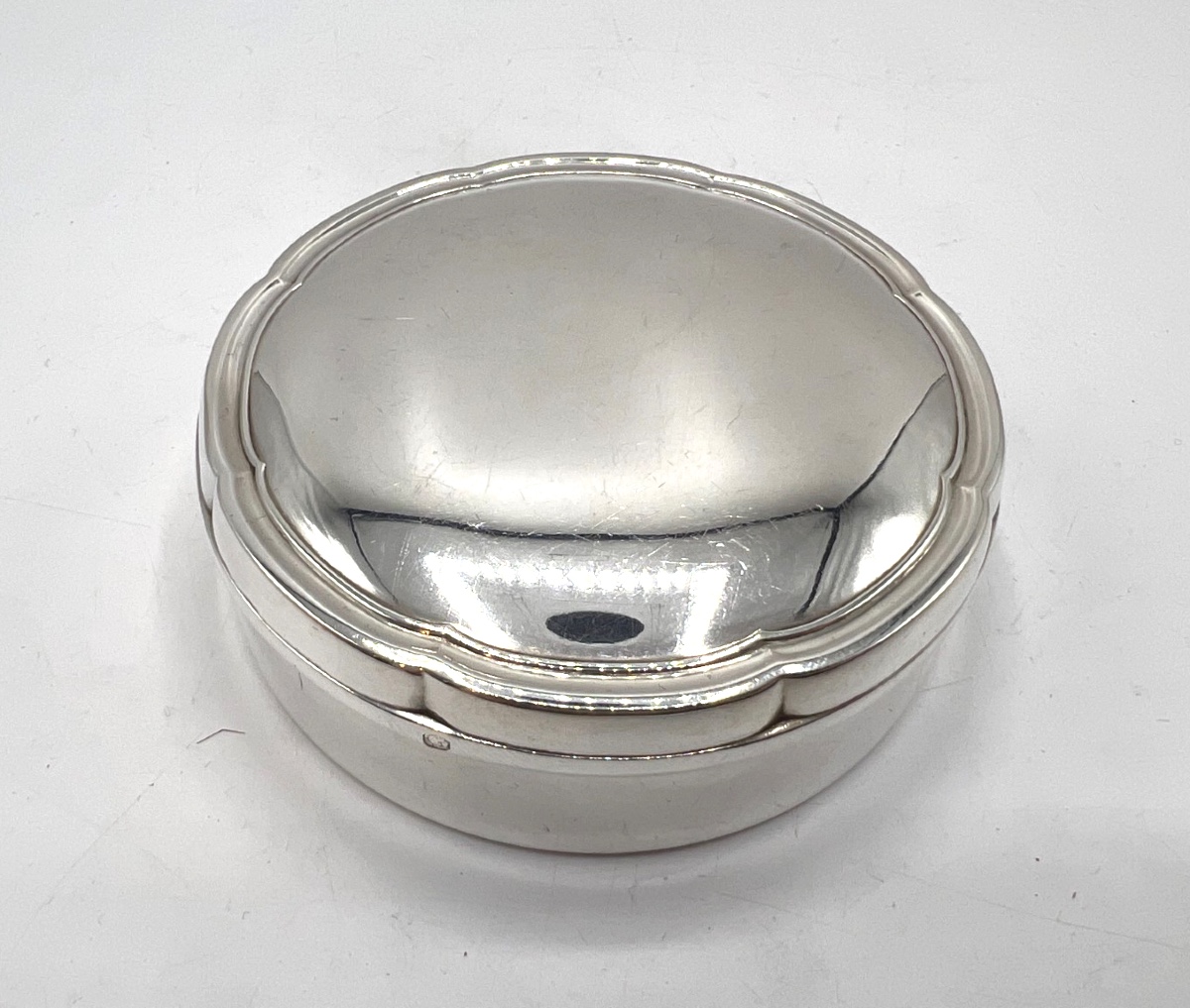 Solid Silver Box By Tétard