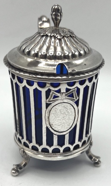 Moutardier en argent massif époque 18ème