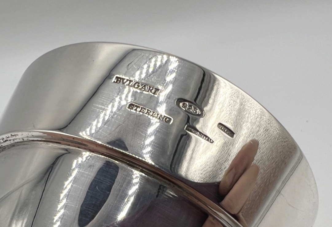 Timbale en Argent Massif et Vermeil par Bulgari-photo-2