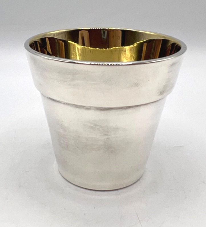 Timbale en Argent Massif et Vermeil par Bulgari