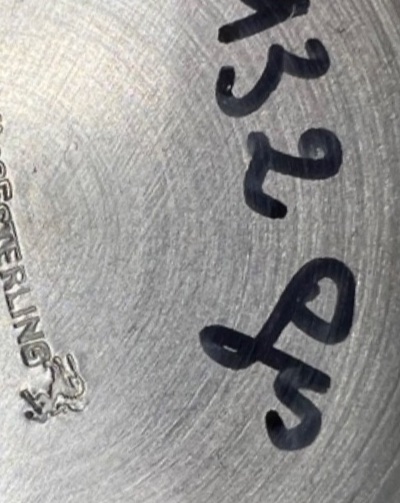 Timbale en argent massif-photo-2