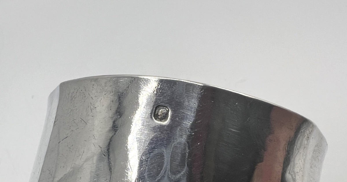 Timbale en argent massif-photo-1