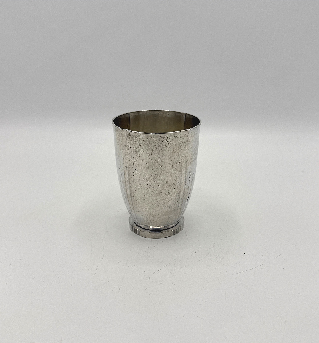 Timbale en argent massif