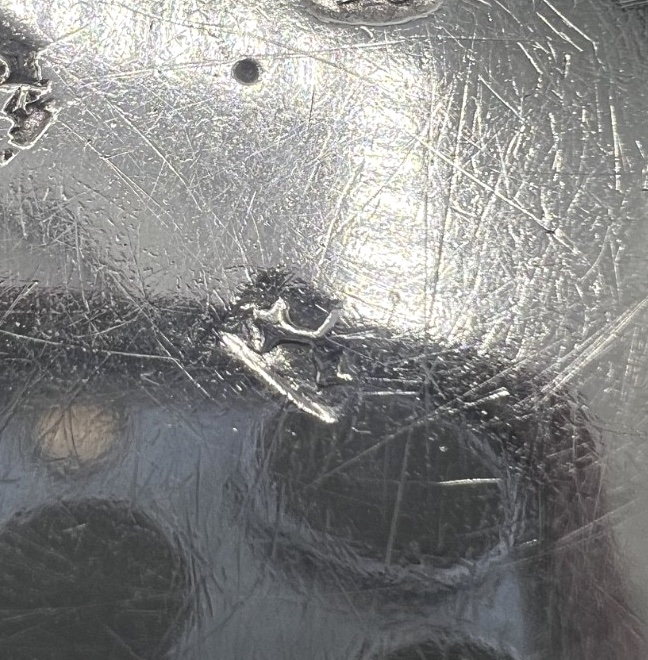 Coupe en argent massif et vermeil 17ème-photo-4