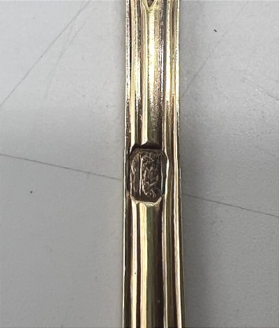 Set Of 12 Silver-gilt Salt Scoops-photo-2