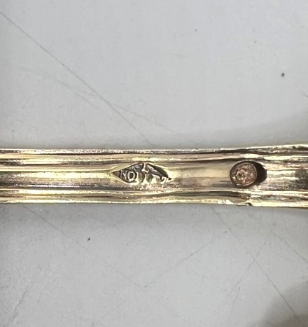 Set Of 12 Silver-gilt Salt Scoops-photo-4