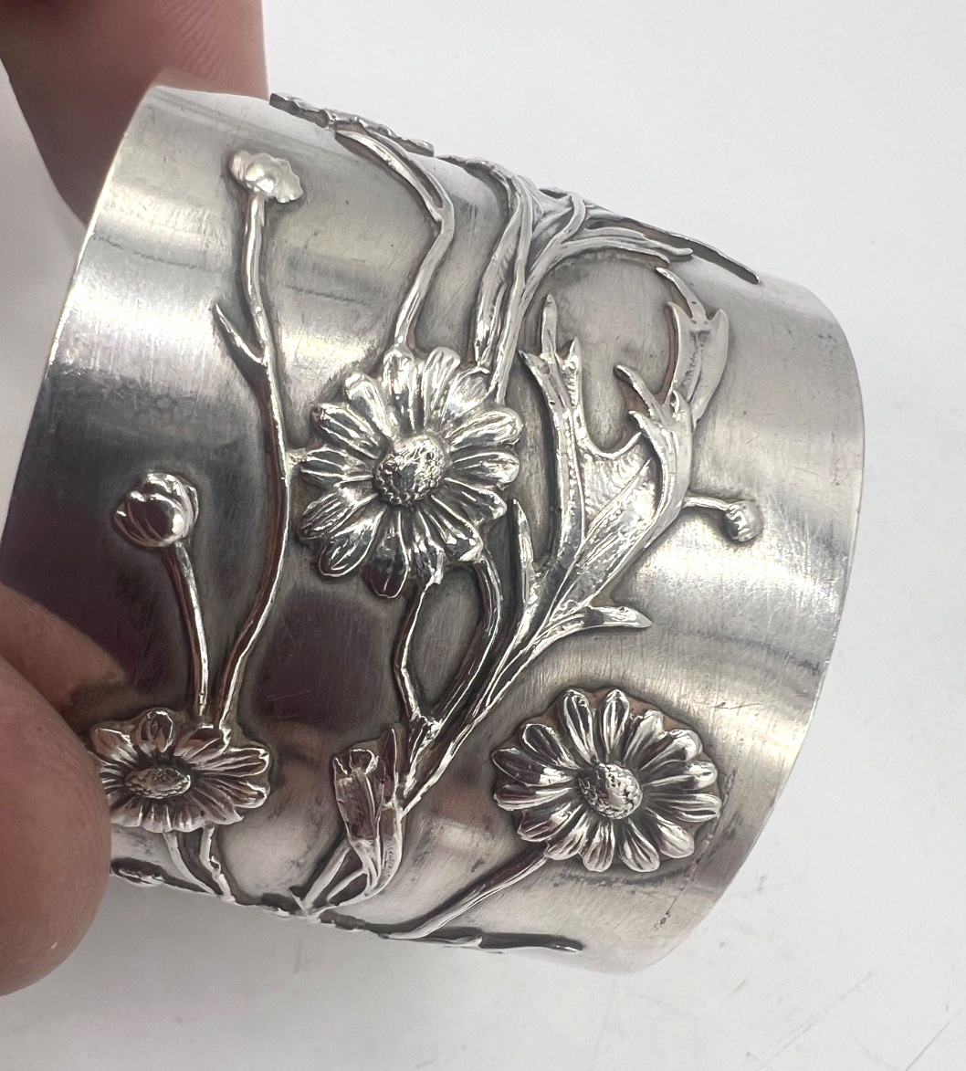 Solid Silver Napkin Ring-photo-2