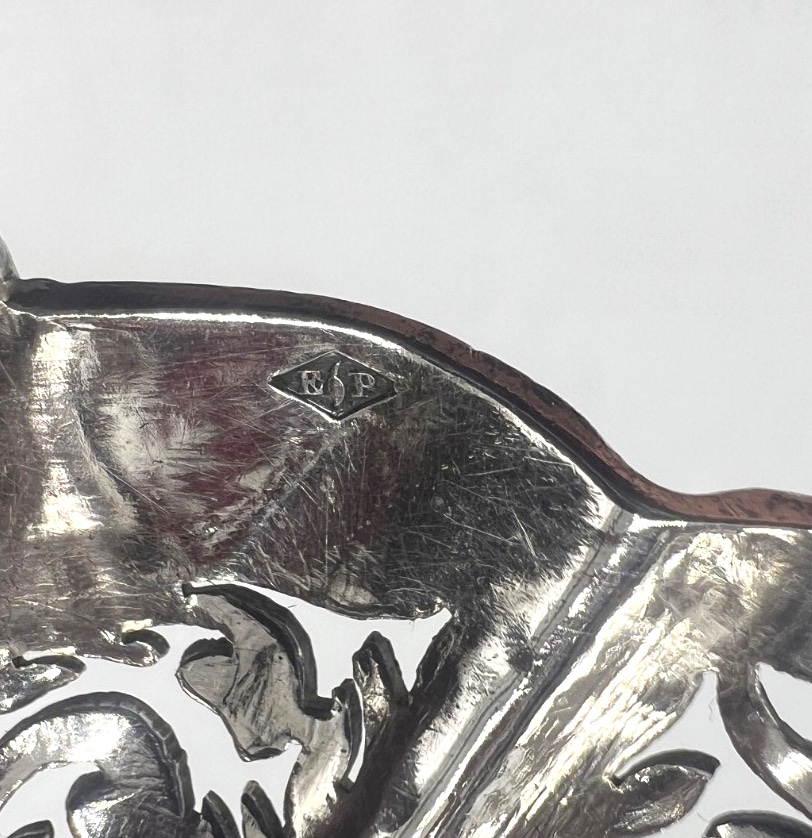 Saupoudreuse ou cuillère à sucre en argent massif par Puiforcat-photo-3