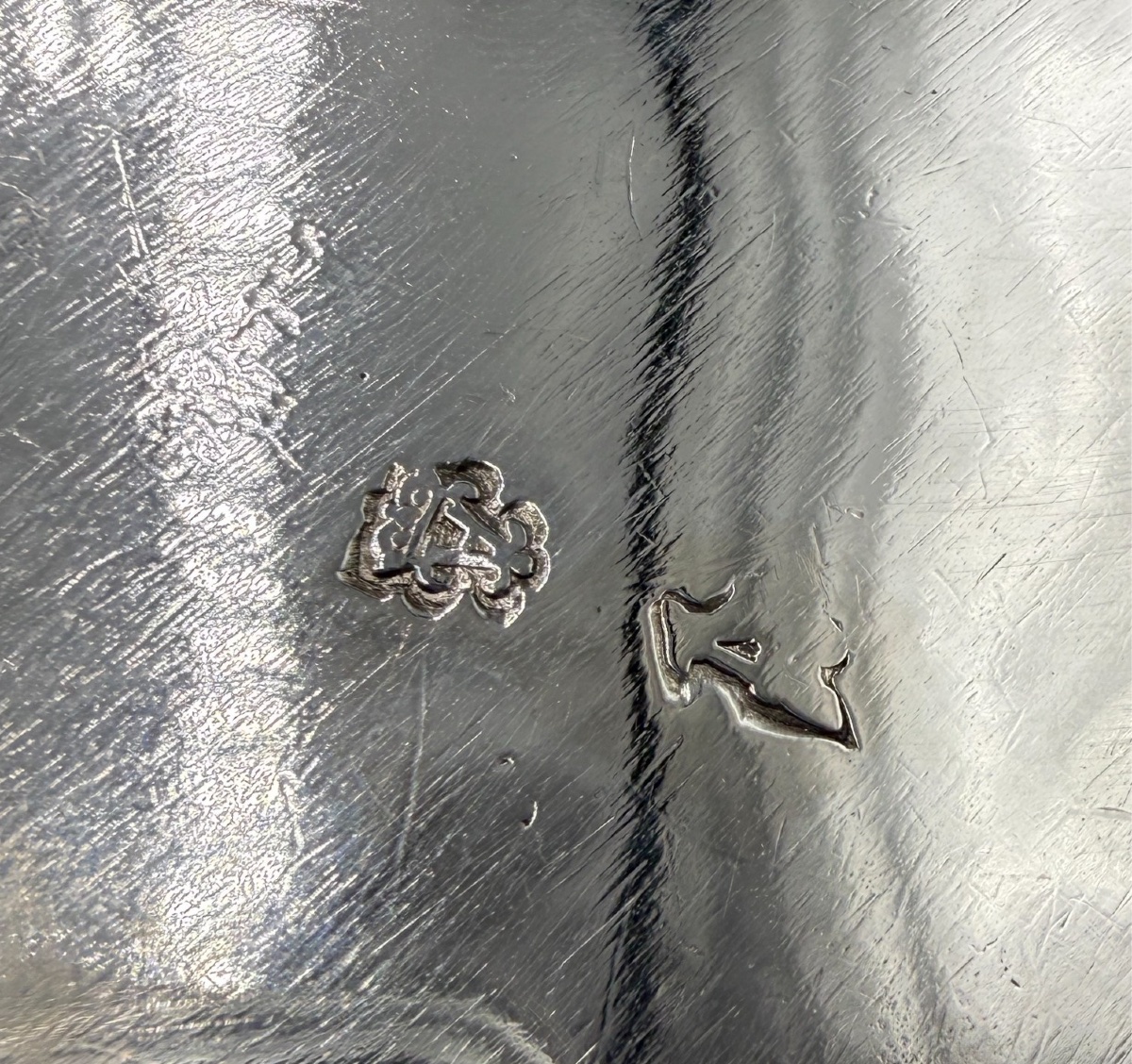 Solid Silver Basin, 18th Century-photo-2