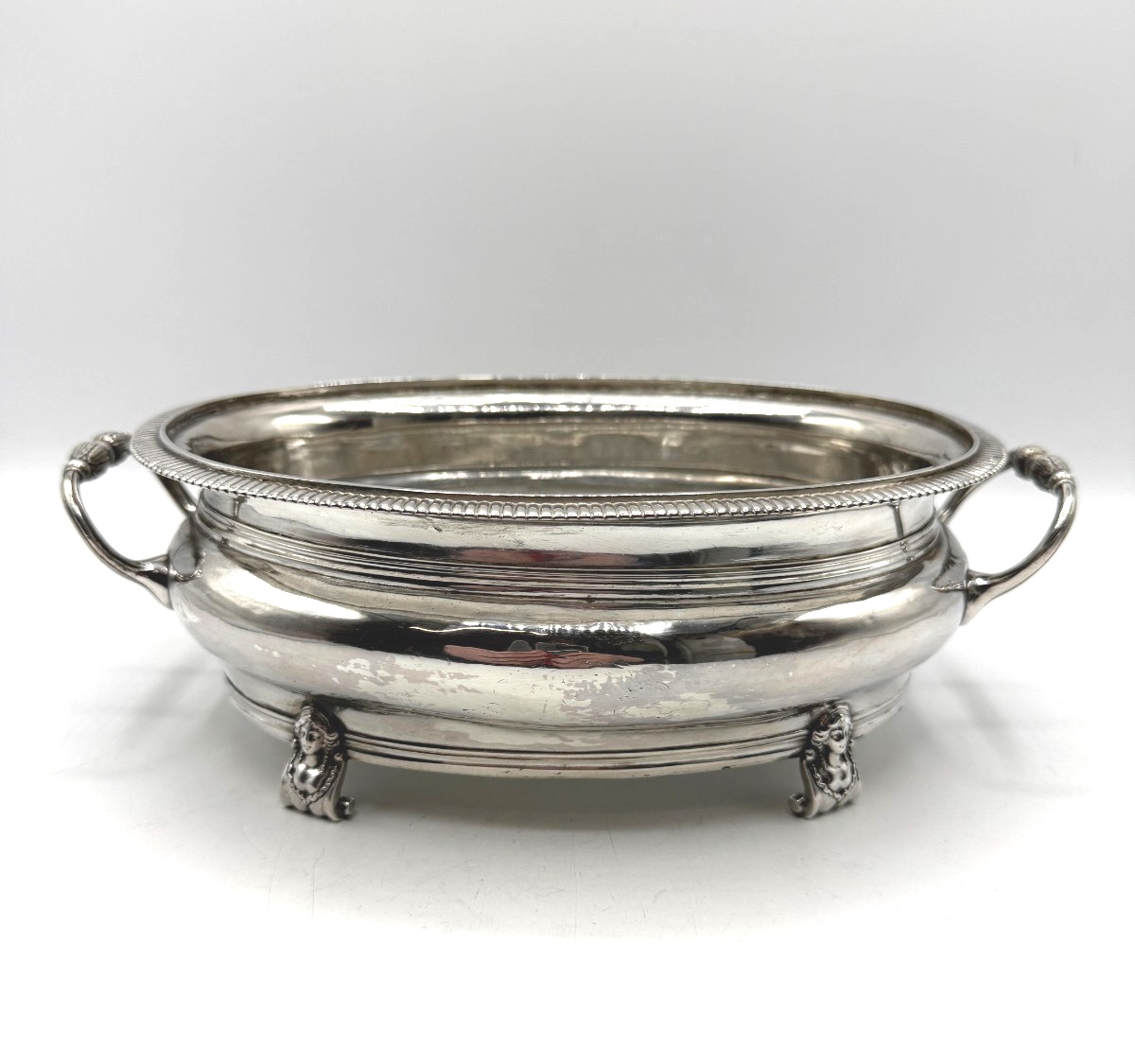 Solid Silver Basin, 18th Century