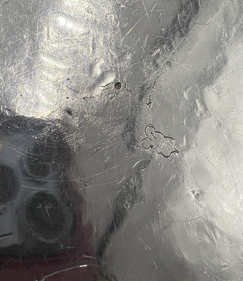 Solid Silver Coffee Pot 18th Century-photo-3