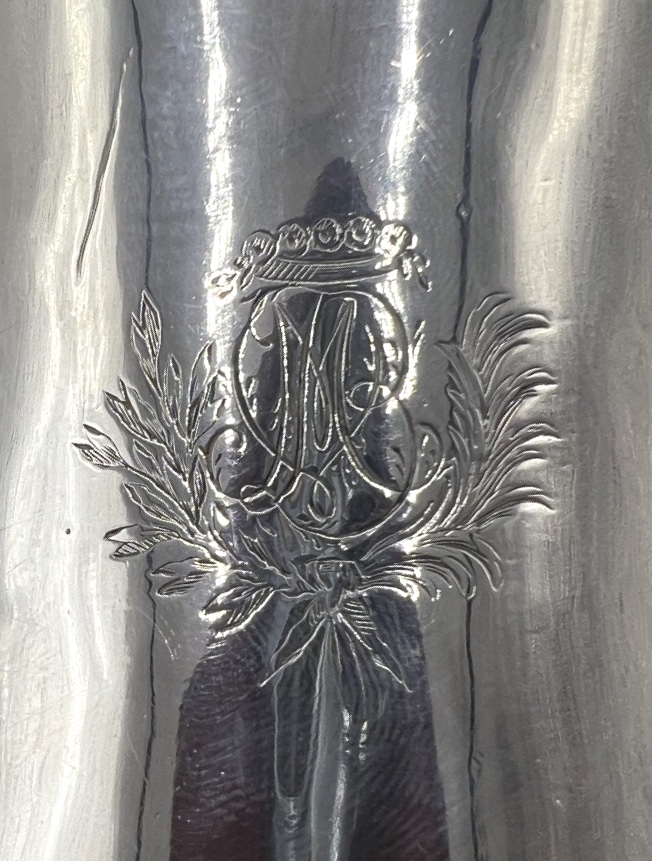 Solid Silver Coffee Pot 18th Century-photo-1