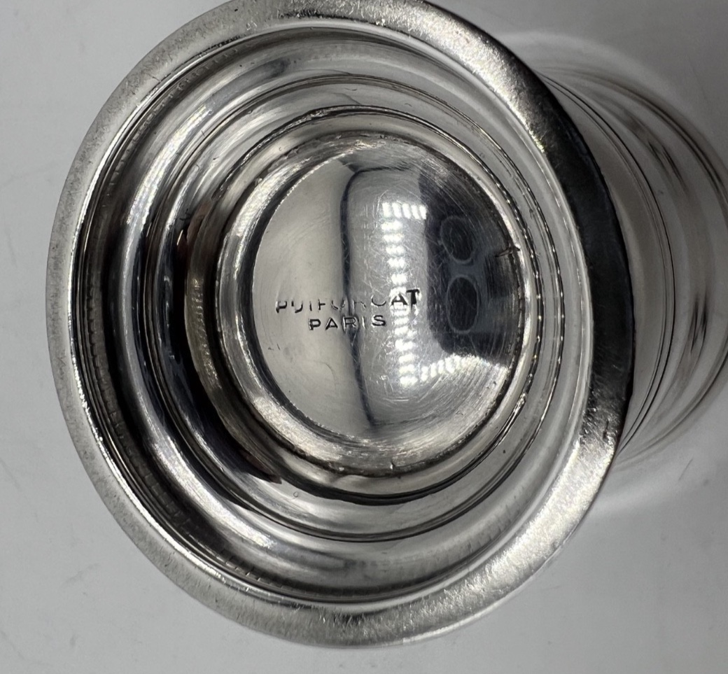 Coquetier en argent massif par Puiforcat-photo-3