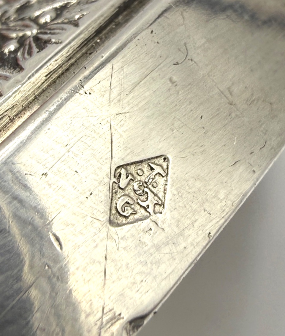 Pair Of Solid Silver Vieillard Hallmarked Candlesticks-photo-4