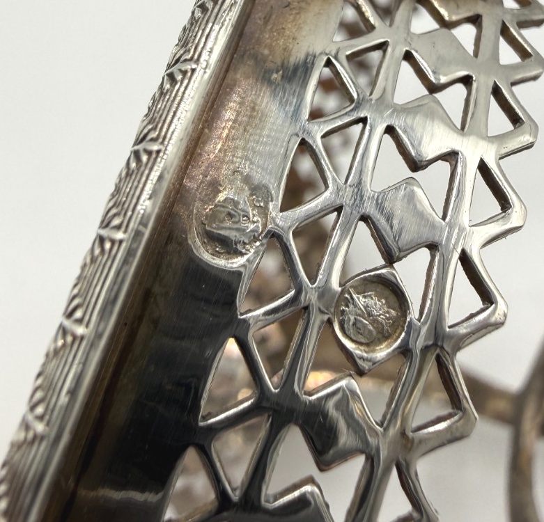 Paire de salerons en argent massif, poinçon 2ème coq-photo-3