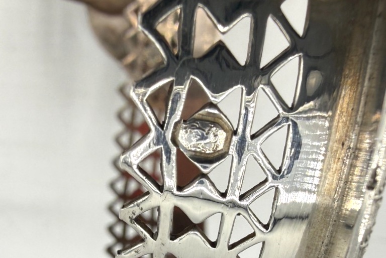 Paire de salerons en argent massif, poinçon 2ème coq-photo-4