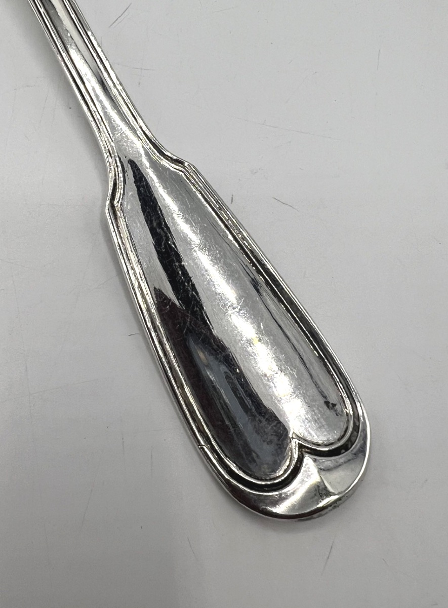 Solid Silver Ragout Spoon-photo-2