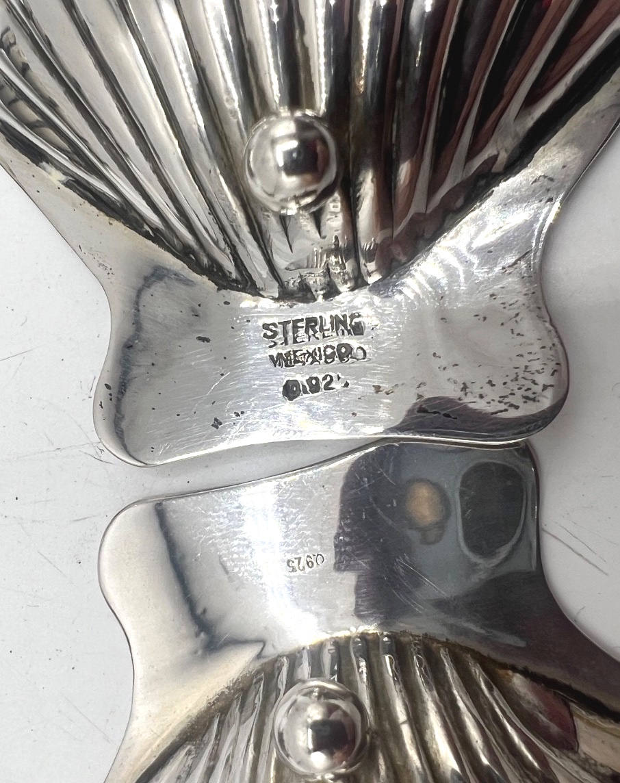 Suite Of 4 Shell-shaped Dishes In Sterling Silver-photo-2