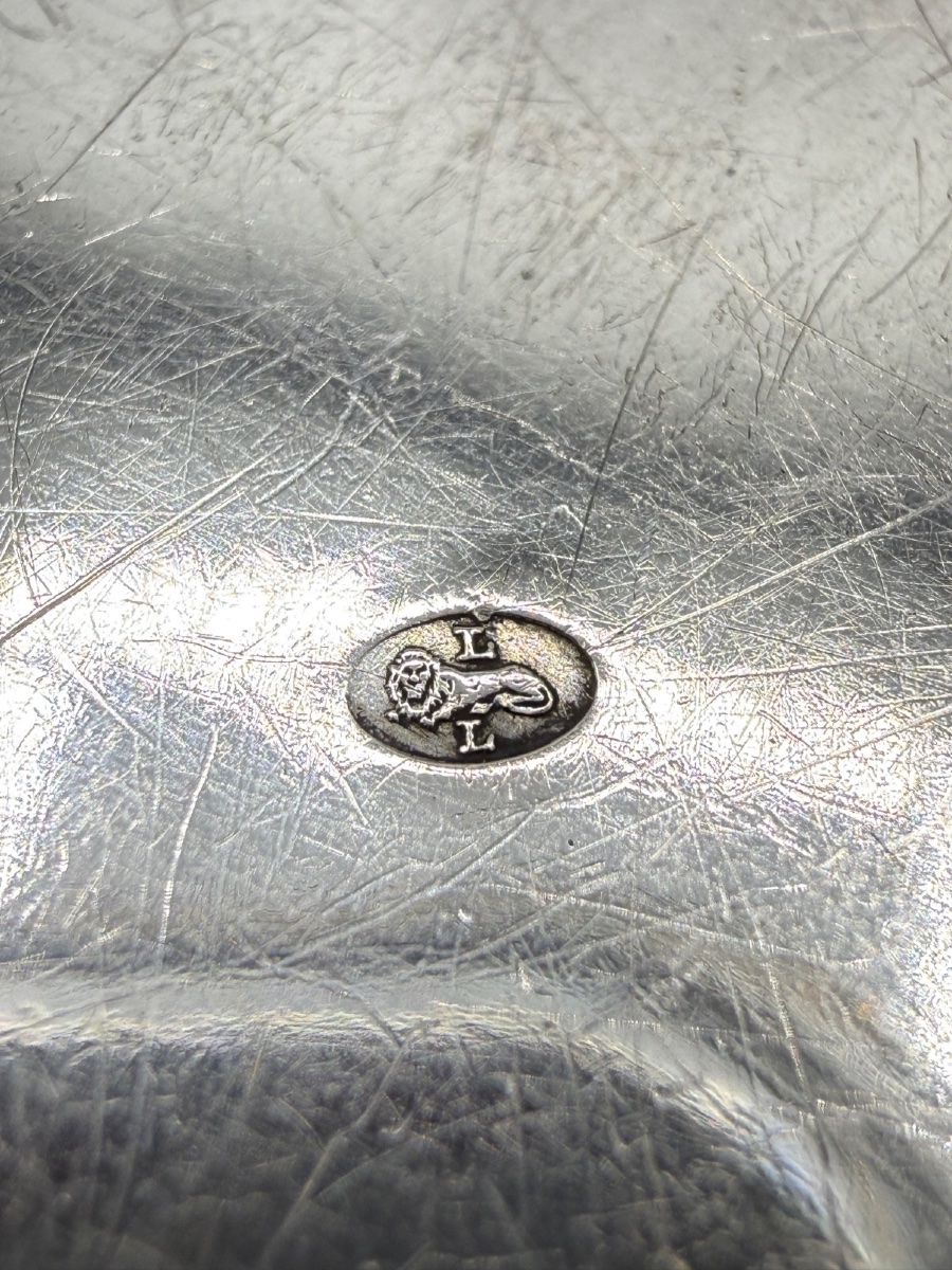 Solid Silver Oval Box-photo-4