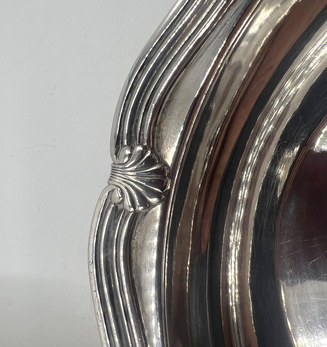 Paire de légumiers en argent massif-photo-4