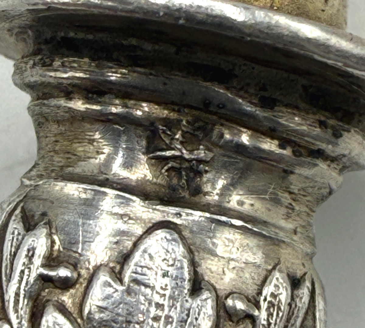 Suite Of 12 Ribbed Sleeves Silver-plated Sleeves-photo-3