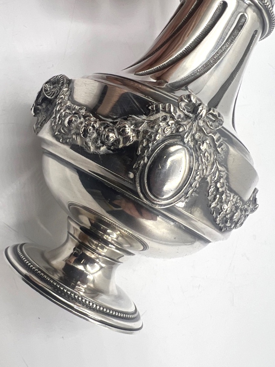 Solid Silver Floorcloth-photo-1