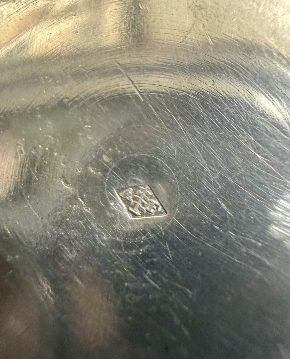 Suite Of 6 Solid Silver Liqueur Glasses-photo-4