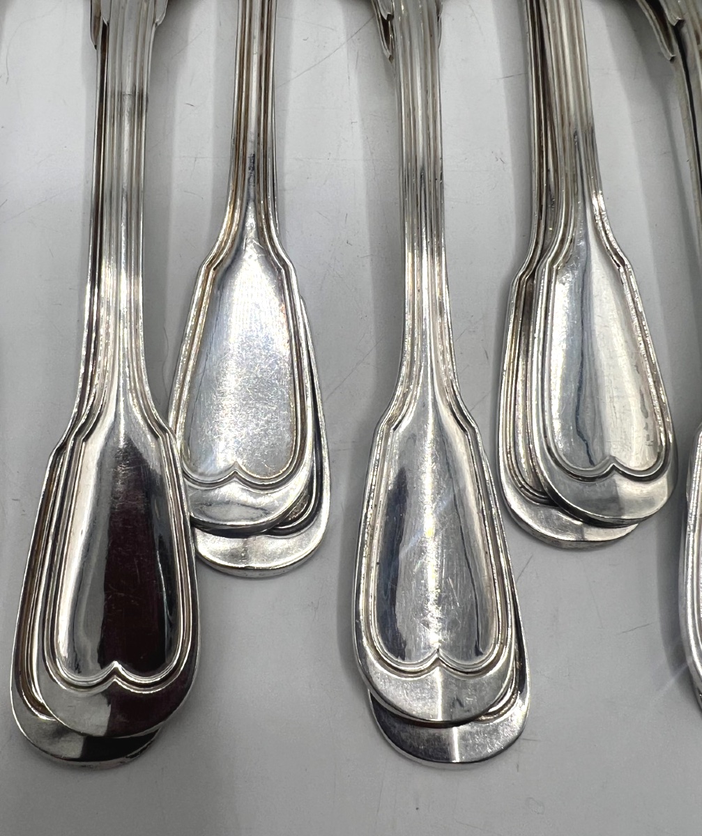 Set Of 6 Filet Entremets By Puiforcat-photo-5