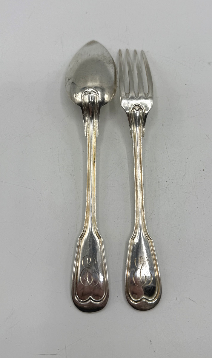 Set Of 6 Filet Entremets By Puiforcat-photo-7