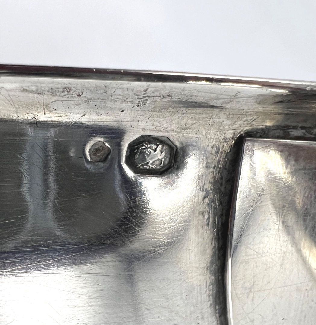 Casserole en argent massif poinçon 2ème coq-photo-2