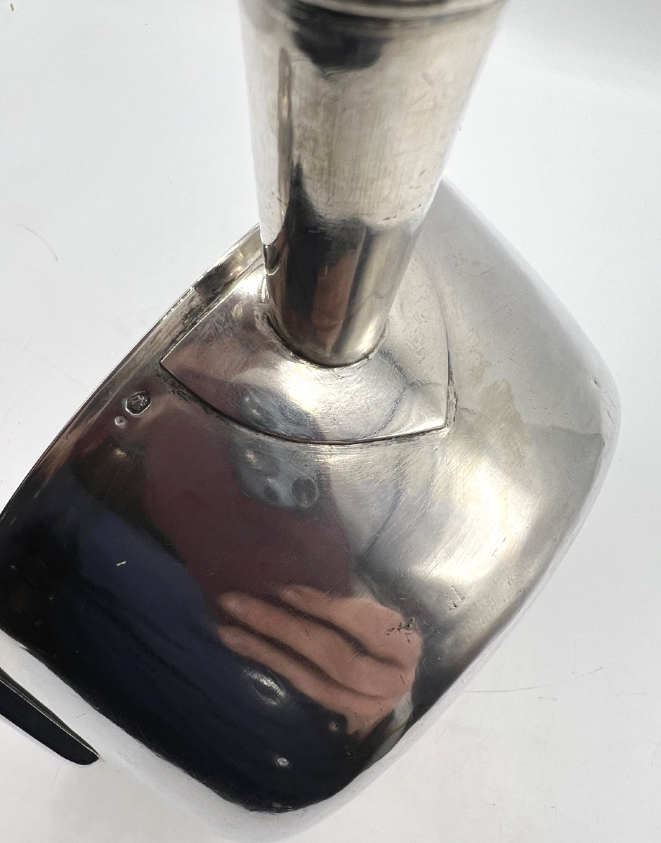 Casserole en argent massif poinçon 2ème coq-photo-1