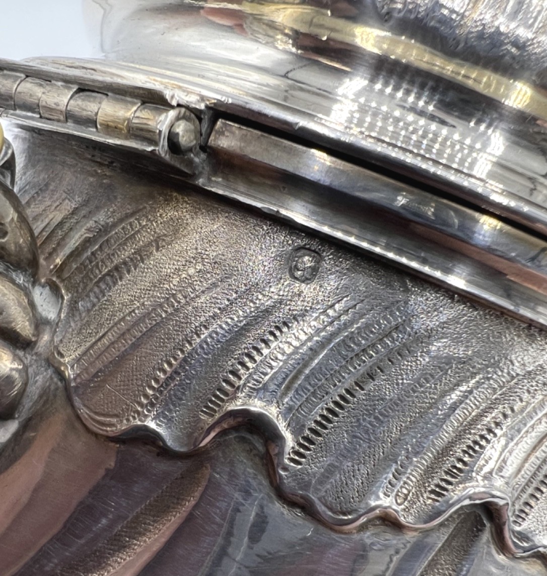 Massive Silver Teapot By Odiot-photo-2