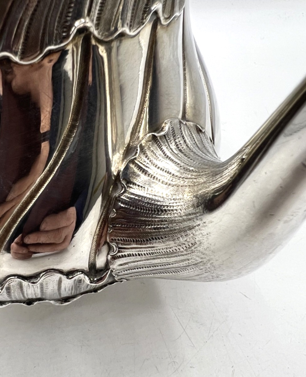 Massive Silver Teapot By Odiot-photo-4