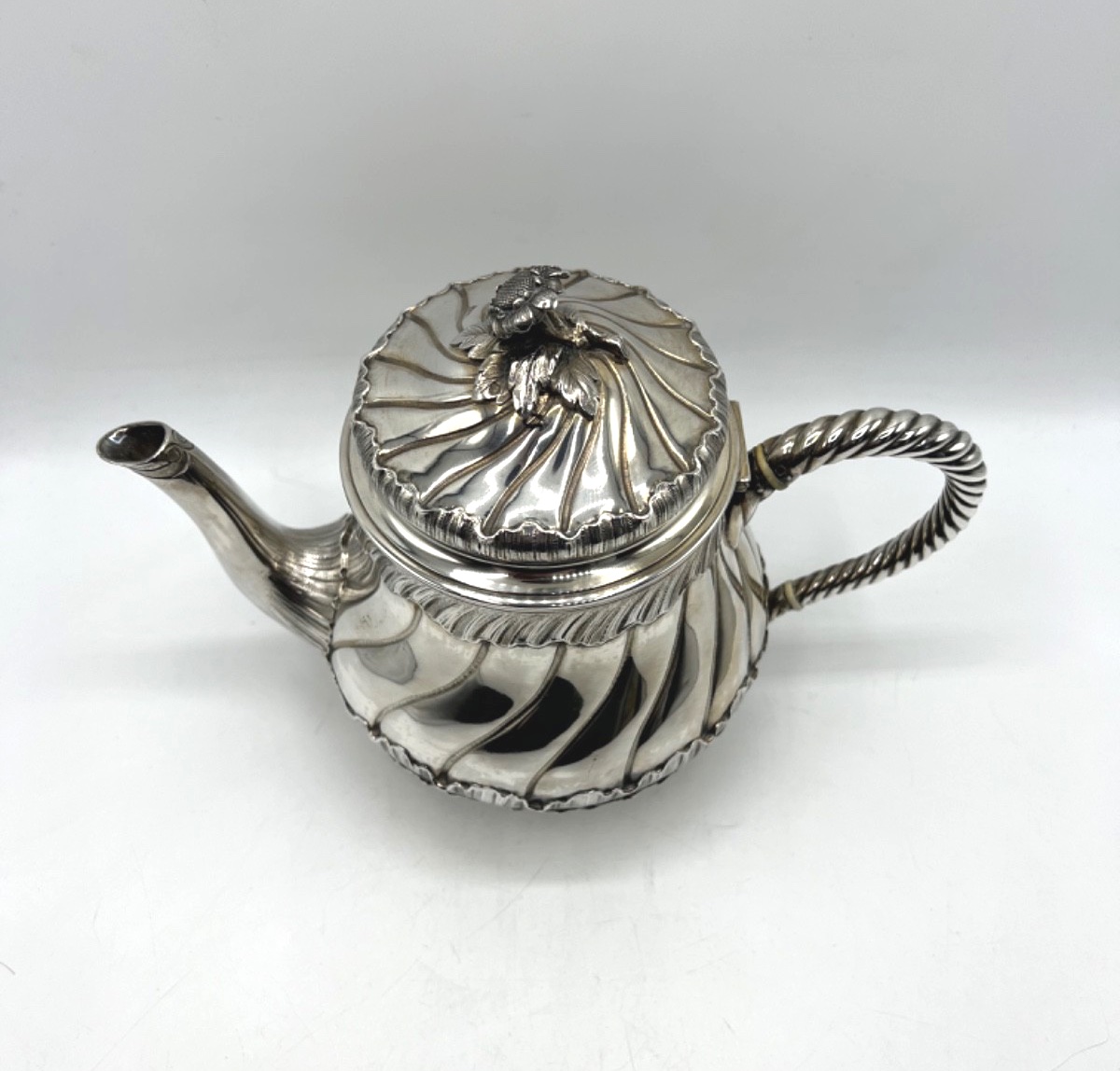 Massive Silver Teapot By Odiot-photo-1