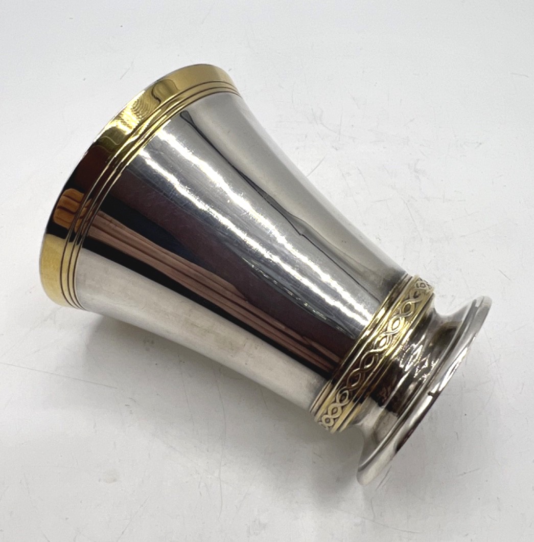 Sterling Silver And Vermeil Tumbler By Jezler-photo-2