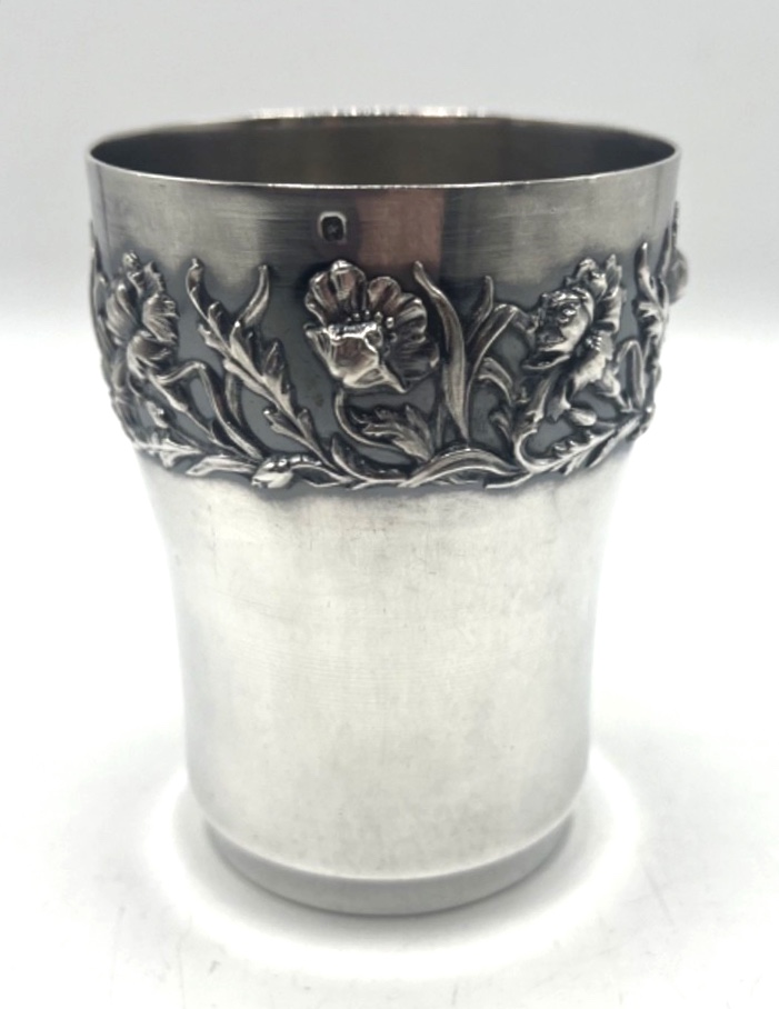 Art Nouveau Sterling Silver Tumbler