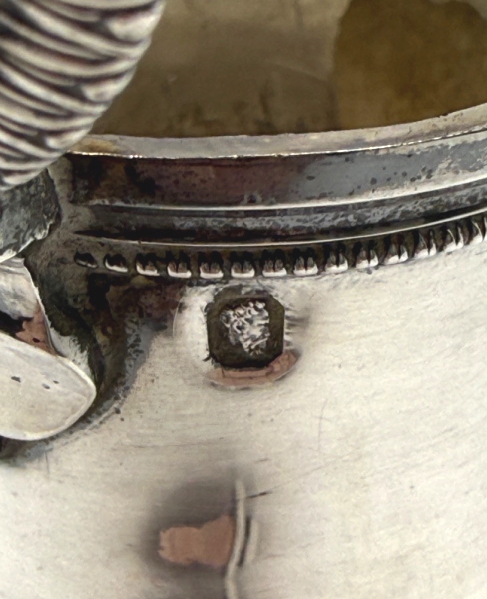 Self-serving Silver Jug 19th Century-photo-2