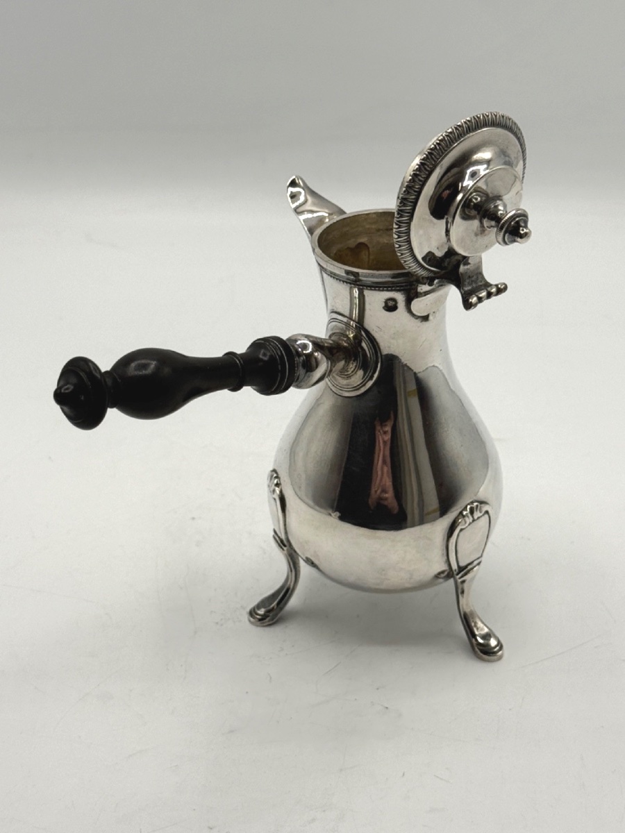 Self-serving Silver Jug 19th Century-photo-4