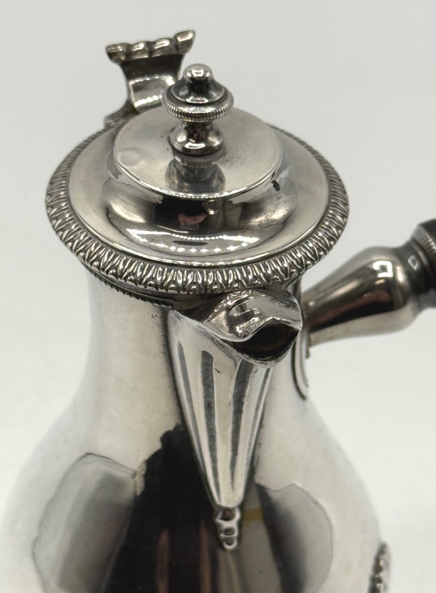 Self-serving Silver Jug 19th Century-photo-5